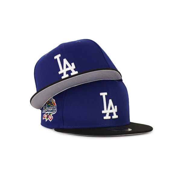 Los Angeles Dodgers Team Black 2 Tone 100th Anniversary SP 59Fifty Fitted