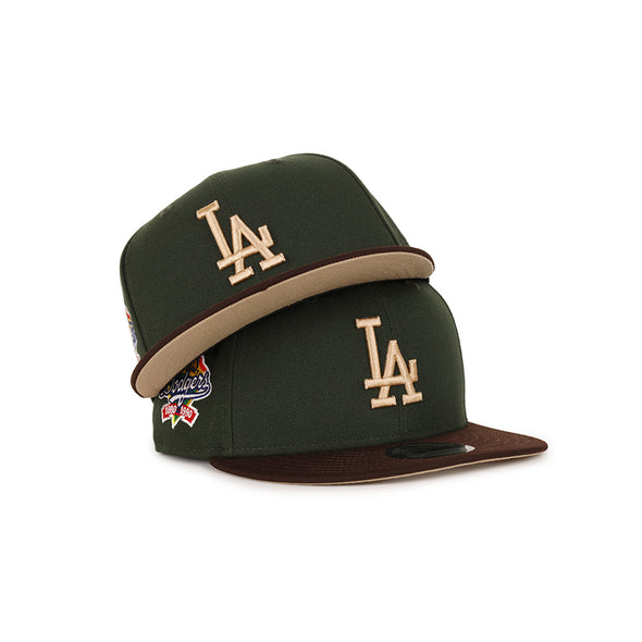 Los Angeles Dodgers Green Brown 2 Tone 100th Anniversary SP 9Fifty Snapback