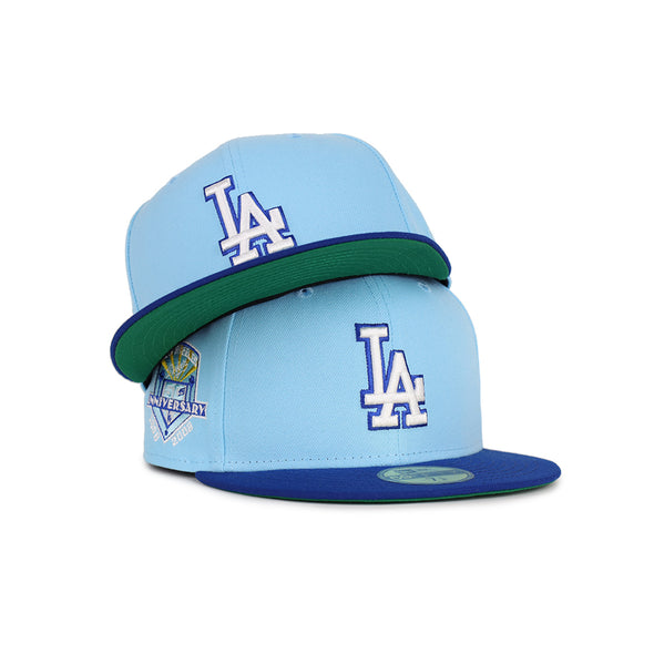 Los Angeles Dodgers Blue Royal 2 Tone 50th Anniversasry SP 59Fifty Fitted