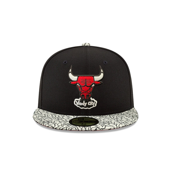 Chicago Bulls NBA Elephant Print 59Fifty Fitted Cap