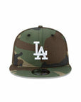 Los Angeles Dodgers Woodland Camo MLB Basic 9Fifty Snapback