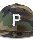 Pittsburgh Pirates Woodland Camo 9Fifty Snapback