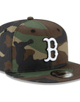 Boston Red Sox Woodland Camo 9Fifty Snapback