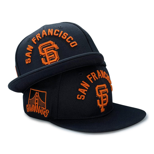 Pro Standard San Francisco Giants Stacked Logo Side Patch Snapback