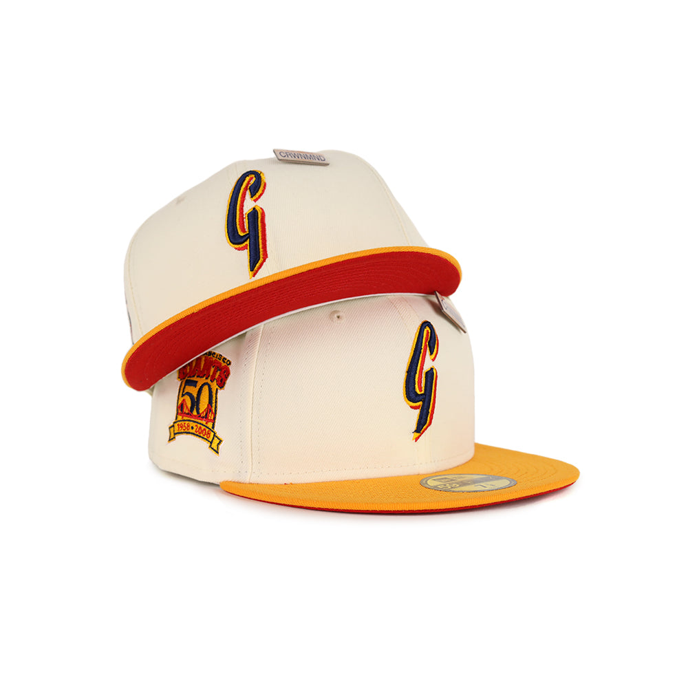 San Francisco Giants 50th Anniversary 2-Tone 59Fifty Fitted Hat by