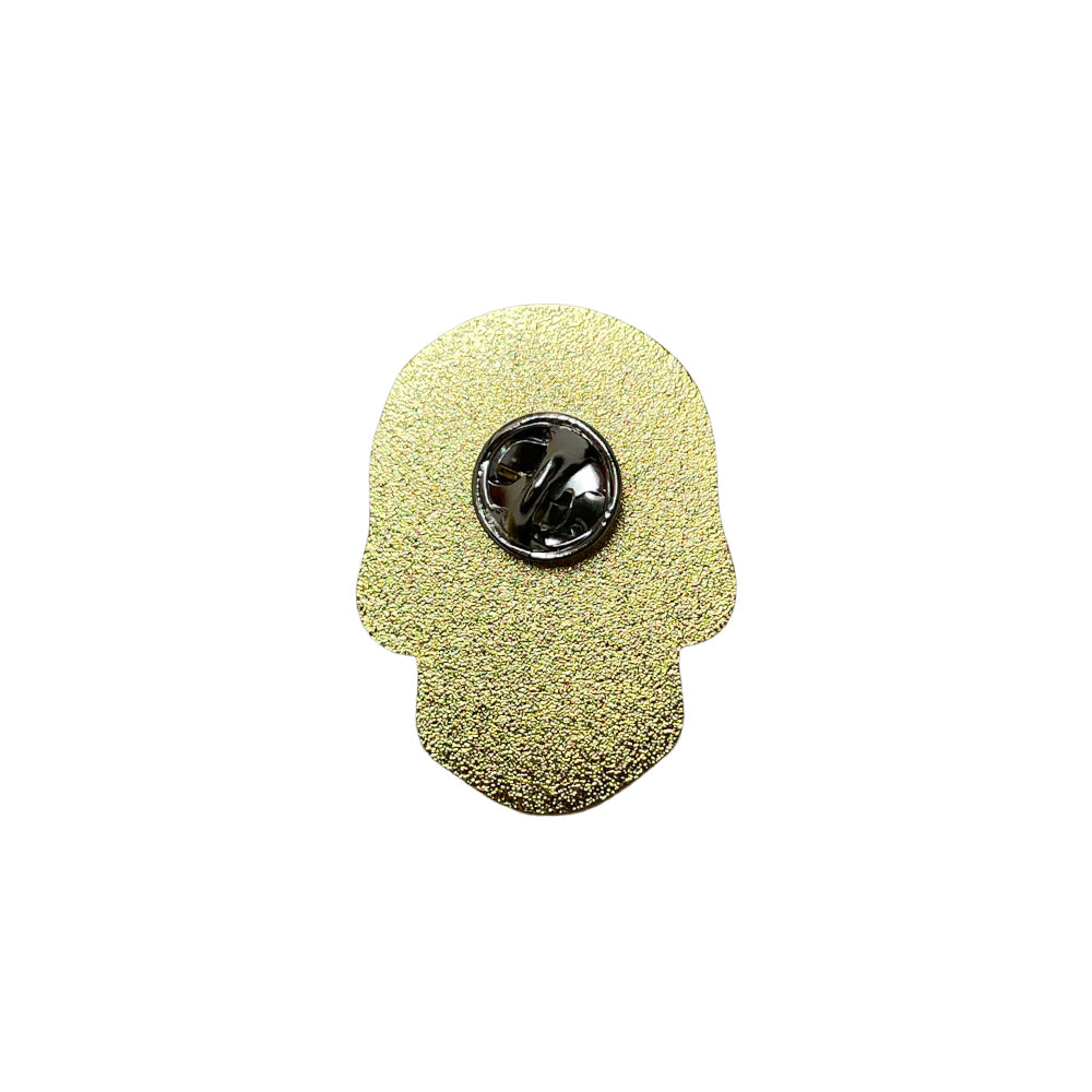 CrownMinded Oakland Athletics Skull Green Gold Cap Pin