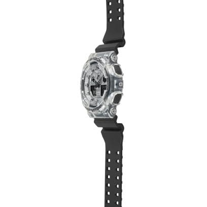 G-SHOCK Semi Transparent Black Strap Analog-Digital Men&#39;s Watch