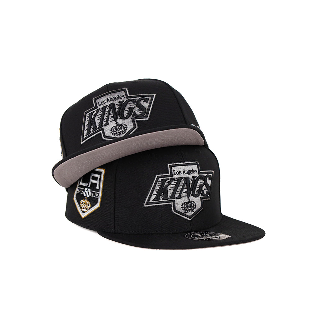 Mitchell and Ness Los Angeles Kings Snapback - Black - New Star
