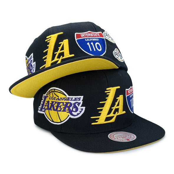 Mitchell & Ness Los Angeles Lakers All Over Patch Snapback