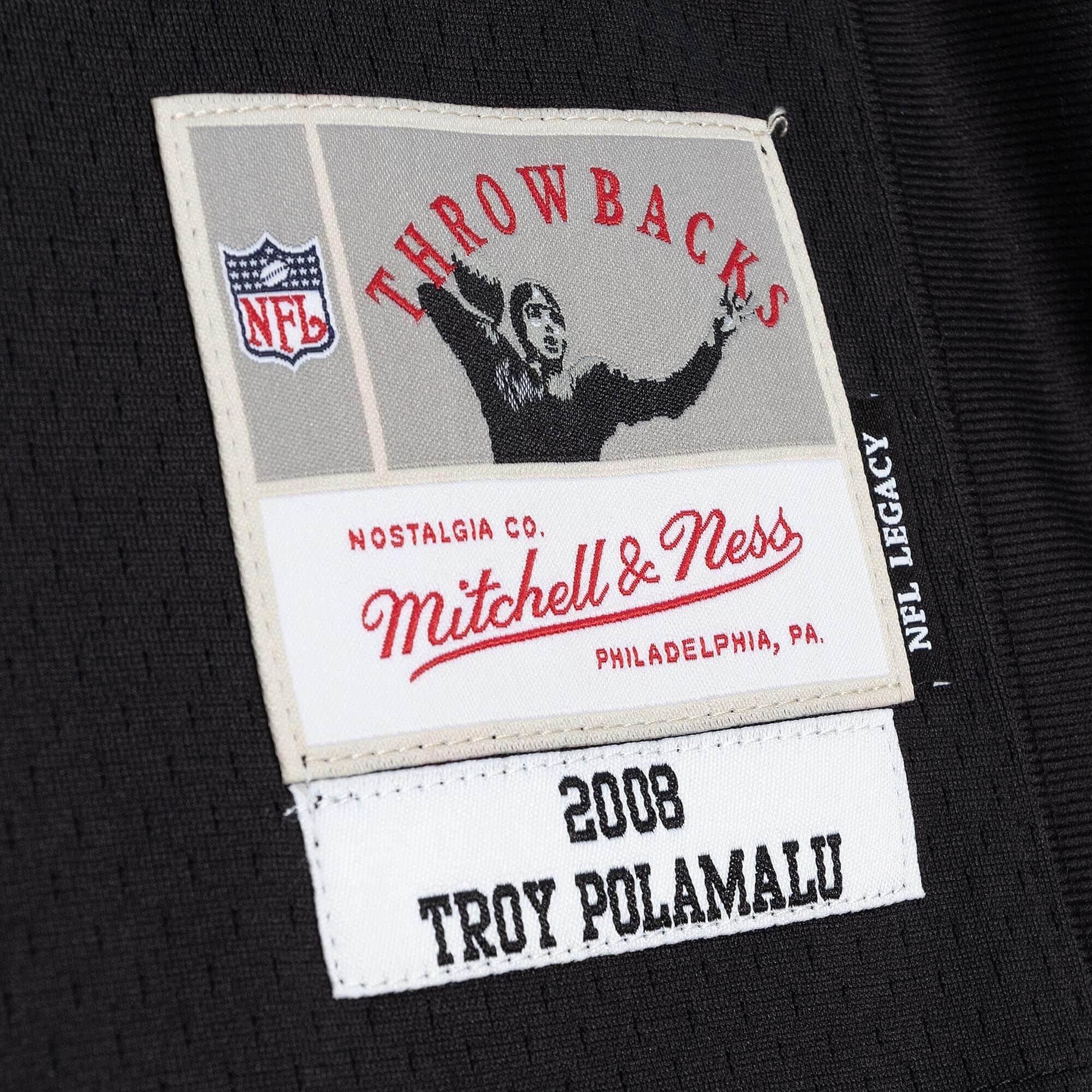 Mitchell &amp; Ness Steelers Troy Polamalu 