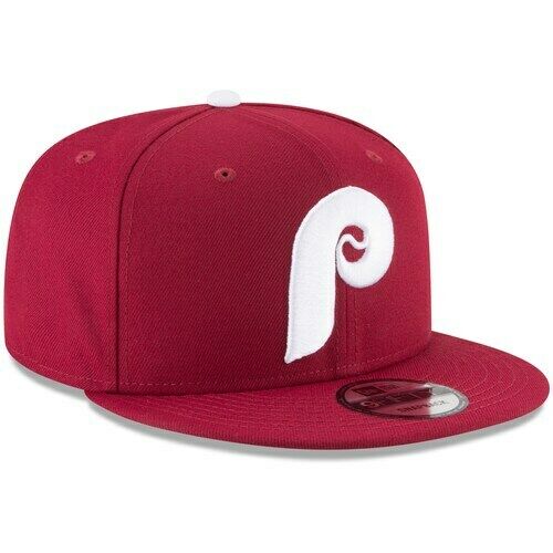 Philadelphia Phillies Cooperstown Collection Maroon MLB Basic 9Fifty Snapback
