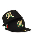 New Era Mexico Serie Del Caribe M Black Gold 59Fifty Fitted