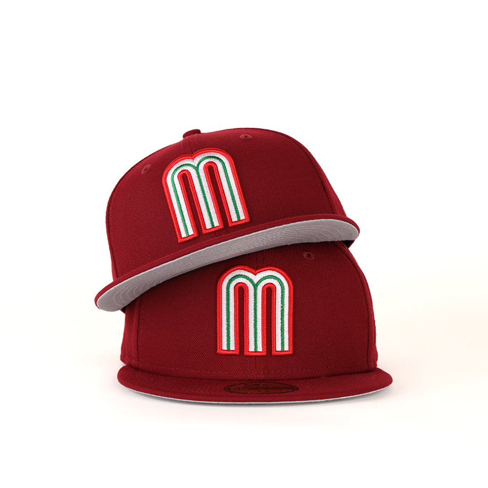 New Era Mexico Wbc M Maroon 59FIFTY Fitted 8