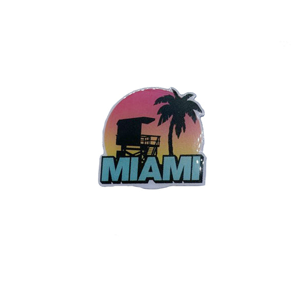 Miami Custom Cap Pin