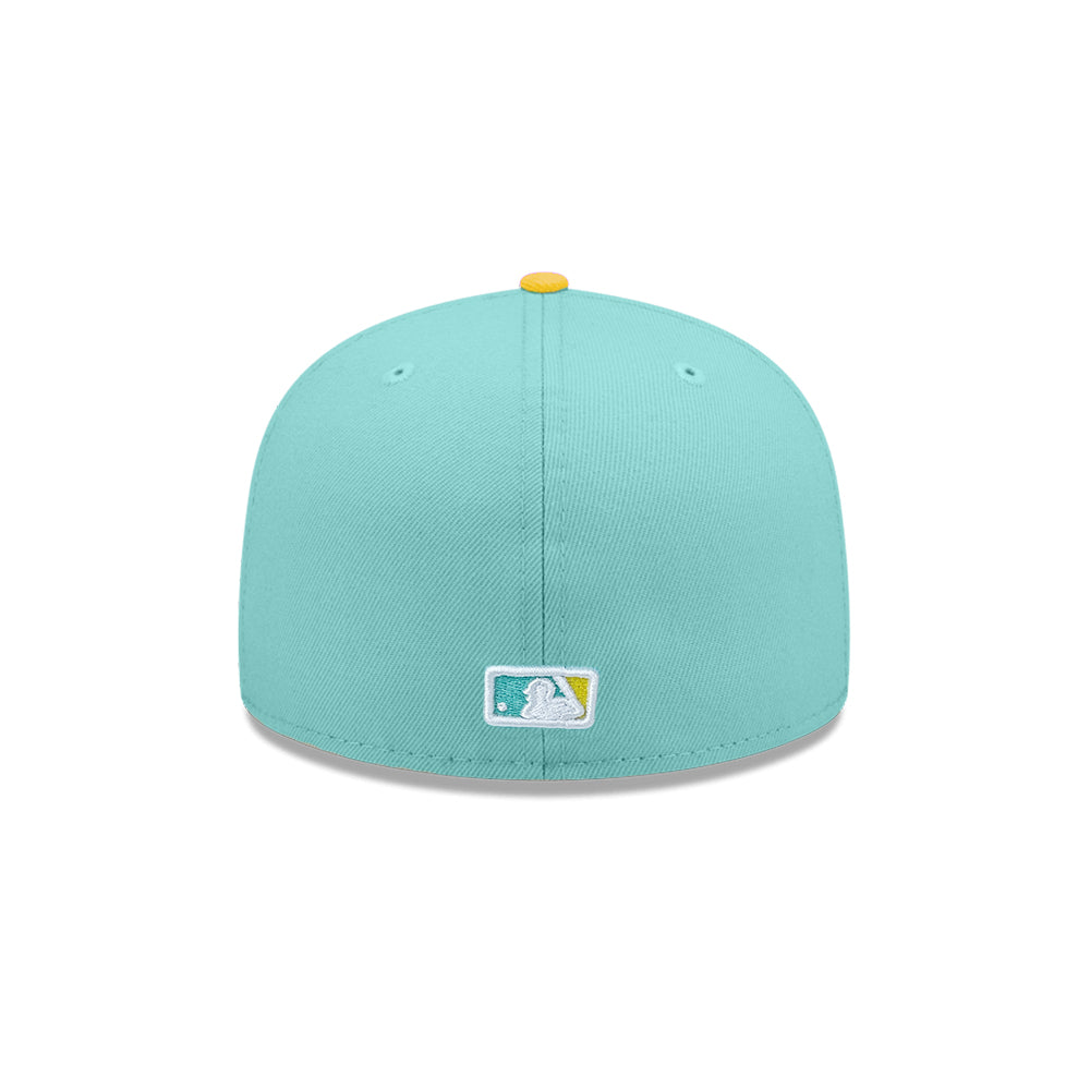 Pittsburgh Pirates Mint Lemon 2 Tone 59Fifty Fitted