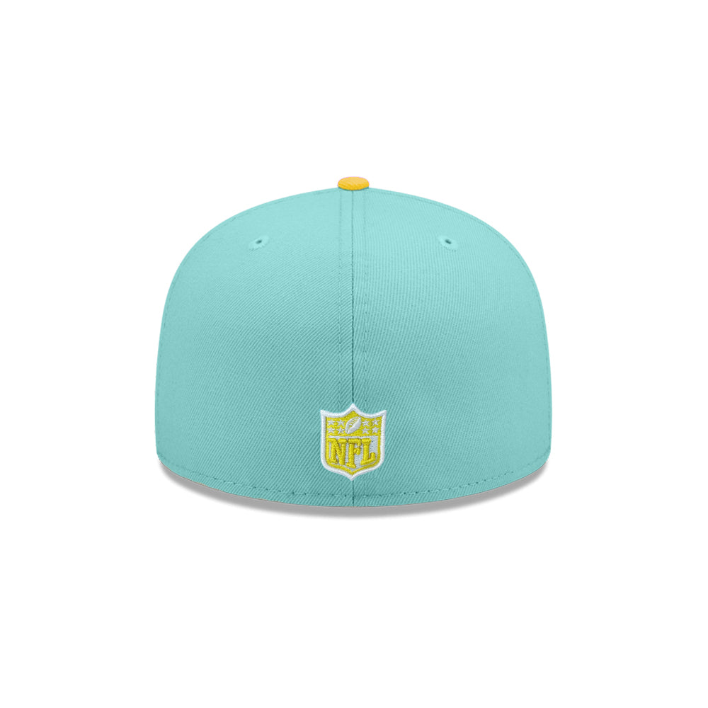 Las Vegas Raiders Mint Lemon 2 Tone 59Fifty Fitted