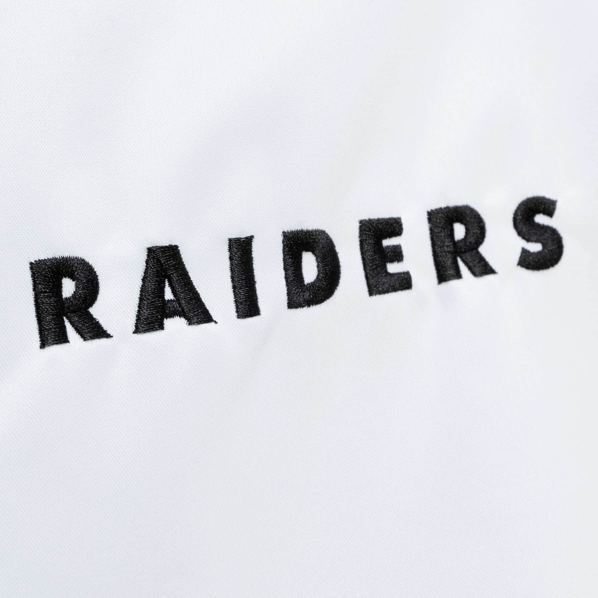 Mitchell &amp; Ness Oakland Raiders City Collection Lightweight Satin Jacket