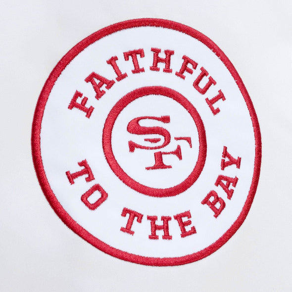 Mitchell & Ness San Francisco 49ers City Collection Lightweight Satin Jacket