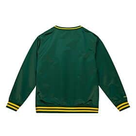 Mitchell &amp; Ness Oakland Athletics Sideline Pullover Satin Jacket