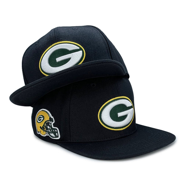 Pro Standard Geen Bay Packers Logo Side Patch Snapback