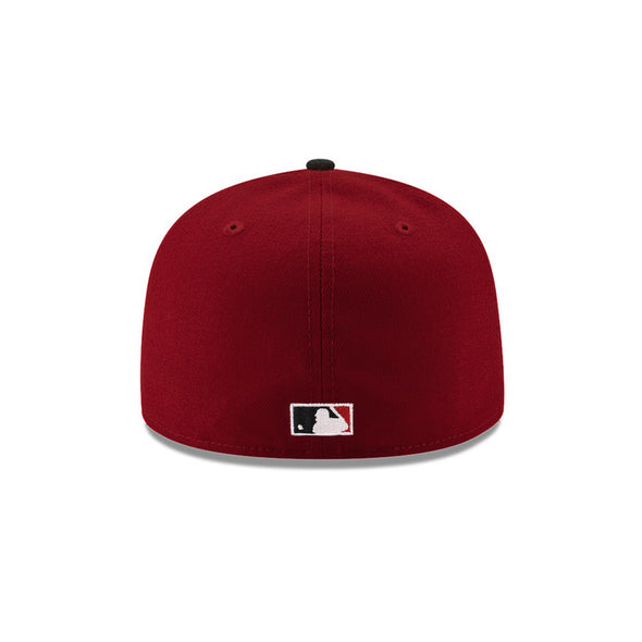 San Diego Padres Cardinal Black 2 Tone 59Fifty Fitted
