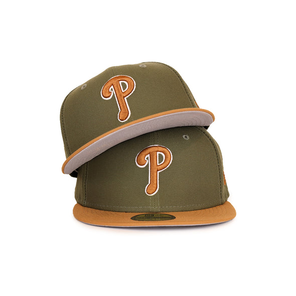 Philadelphia Phillies Olive Light Bronze 2 Tone Color Pack 59Fifty Fitted Cap