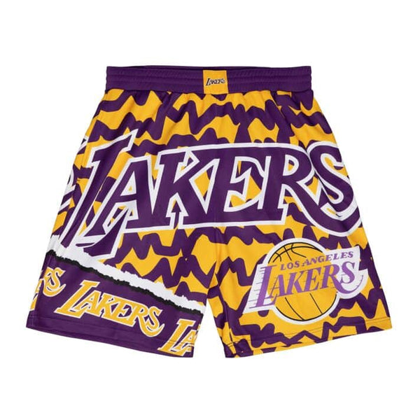 Mitchell & Ness Los Angeles Lakers Jumbotron 2.0 Sublimated Shorts
