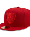 Las Vegas Raiders Color Pack Scarlet Red 59Fifty Fitted