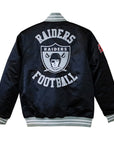 Mitchell & Ness Las Vegas Oakland Raiders Heavyweight Satin Jacket