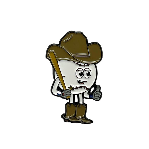 CrownMinded Texas Rangers Seamhead Cap Pin