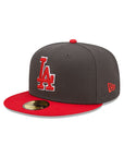Los Angeles Dodgers Steel Clouds Scarlet 2 Tone 9Fifty MLB Snapback