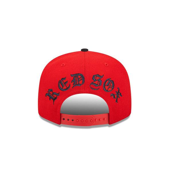 Boston Red Sox Black Letter Arch 9Fifty Snapback