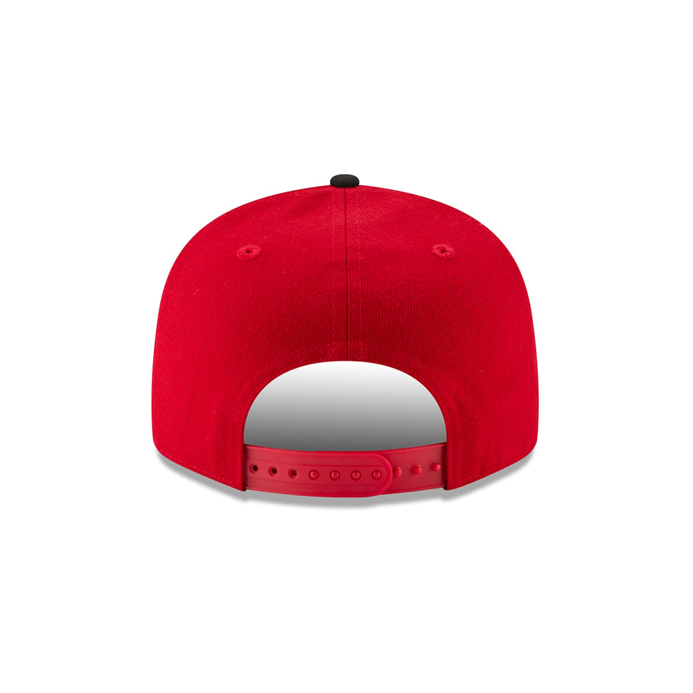 San Francisco 49ers Scarlet Red Black 2 Tone 9Fifty Snapback