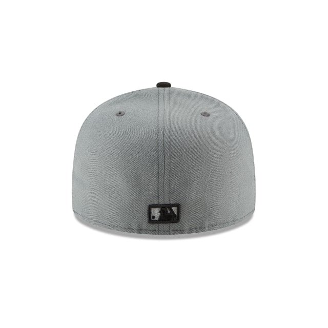 Los Angeles Dodgers MLB Storm Gray Black 59Fifty Fitted Hat