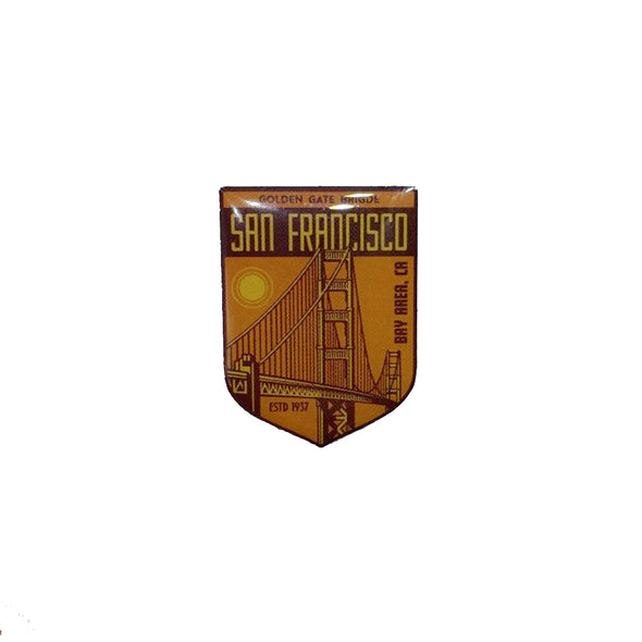 San Francisco Bay Bridge Custom Cap Pin