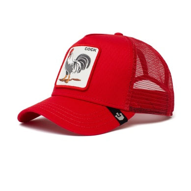 Animal Farm All American Rooster Cock Red Snapback Trucker