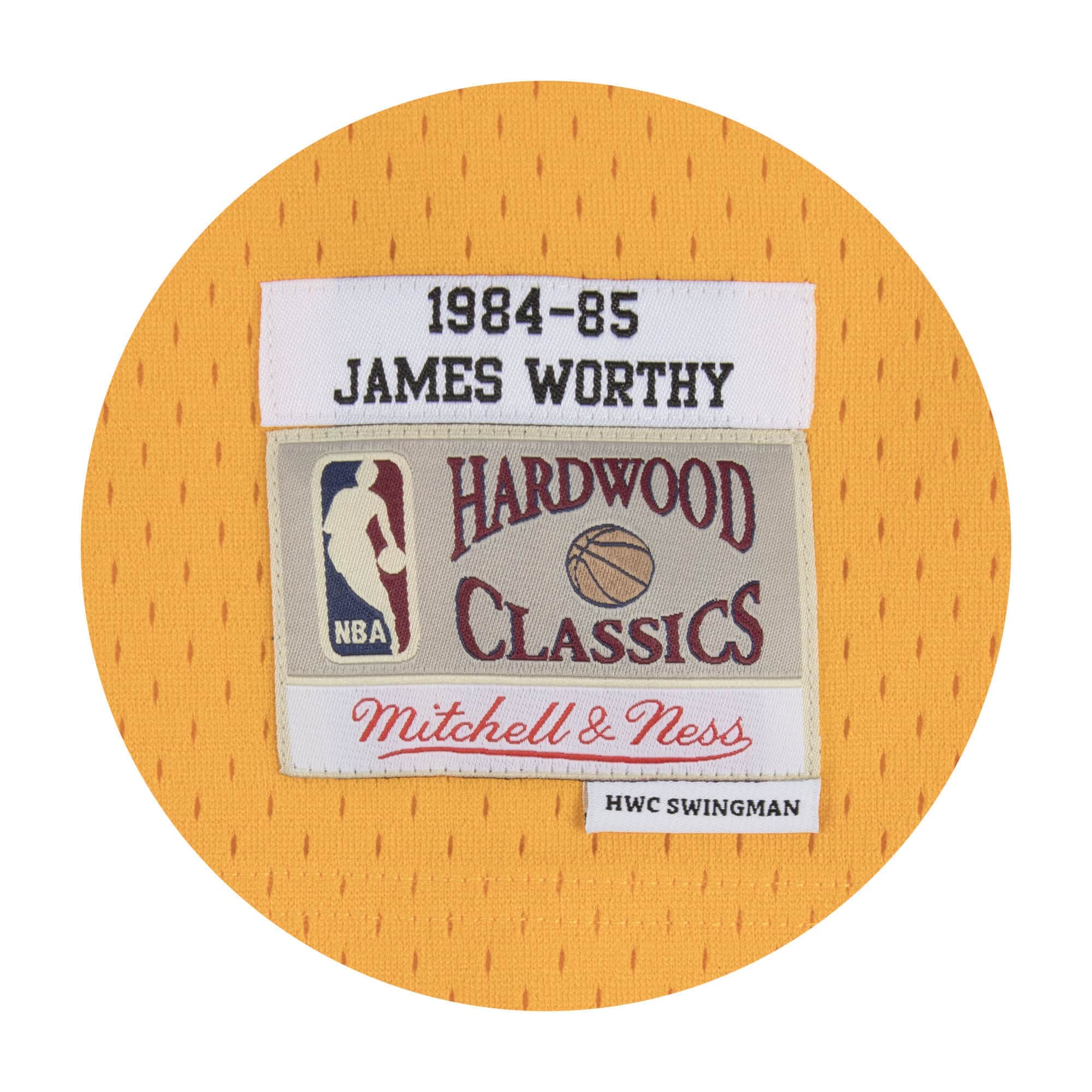 Los Angeles Lakers James Worthy 1984 - 1985 Swingman Jersey