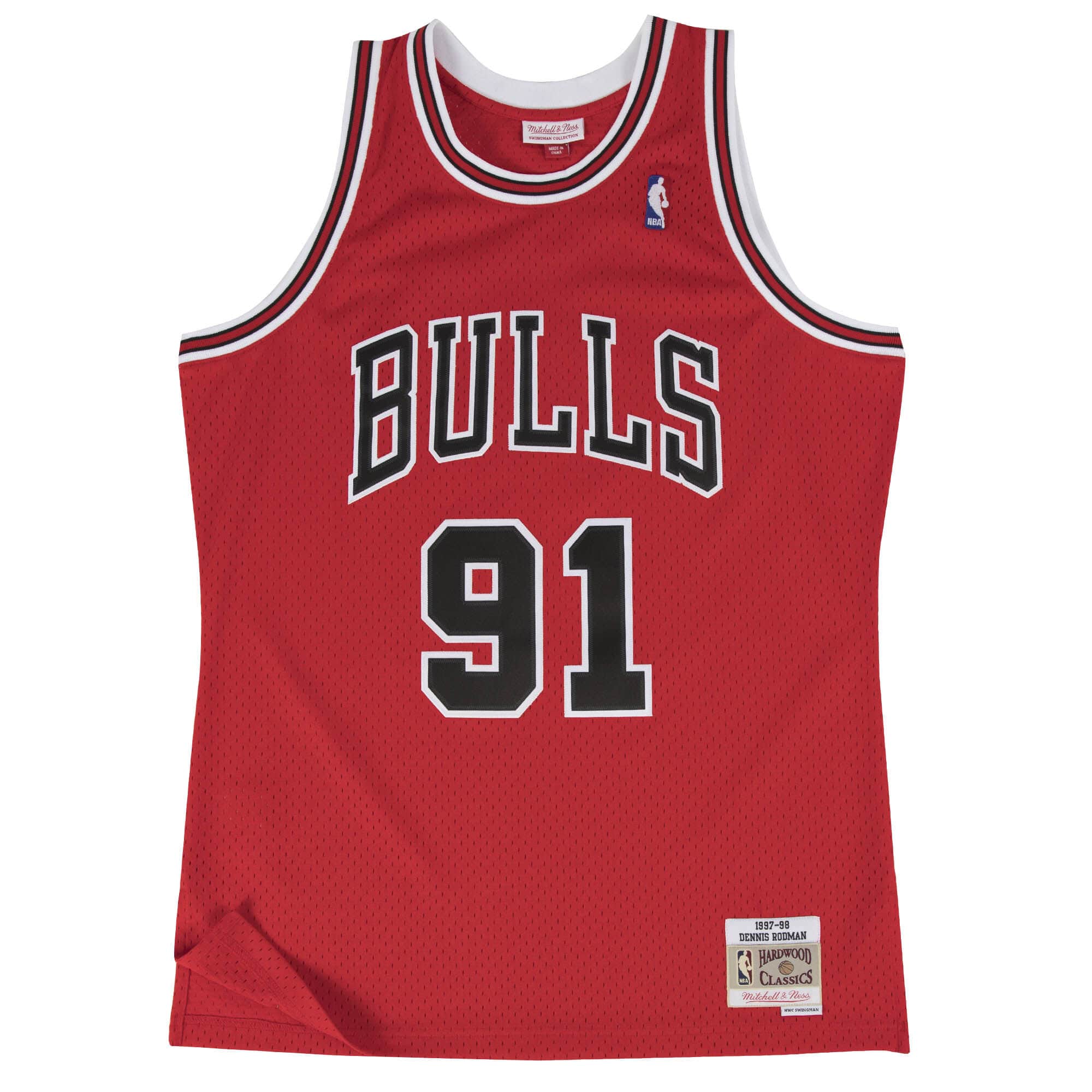 Shop Mitchell & Ness Chicago Bulls Scottie Pippen 1997-1998 Road