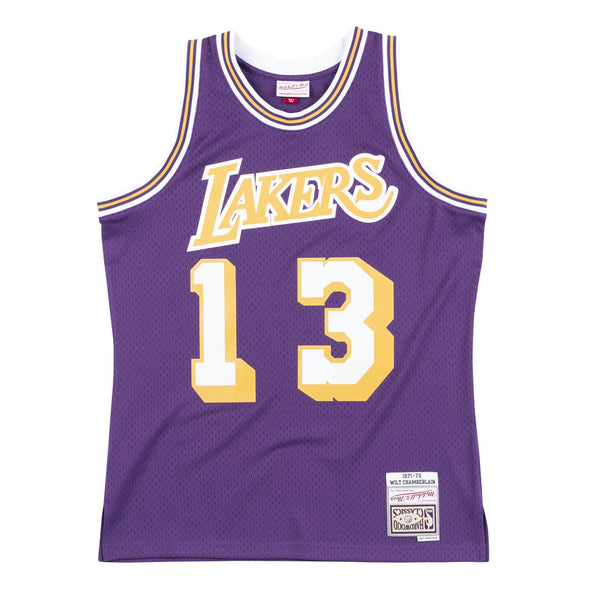 Los Angeles Lakers Wilt Chamberlain 1971 - 1972 Swingman Jersey