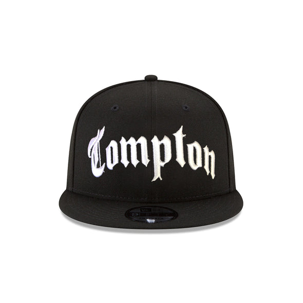 New Era City of Compton Black White Curved 9Fifty Snapback