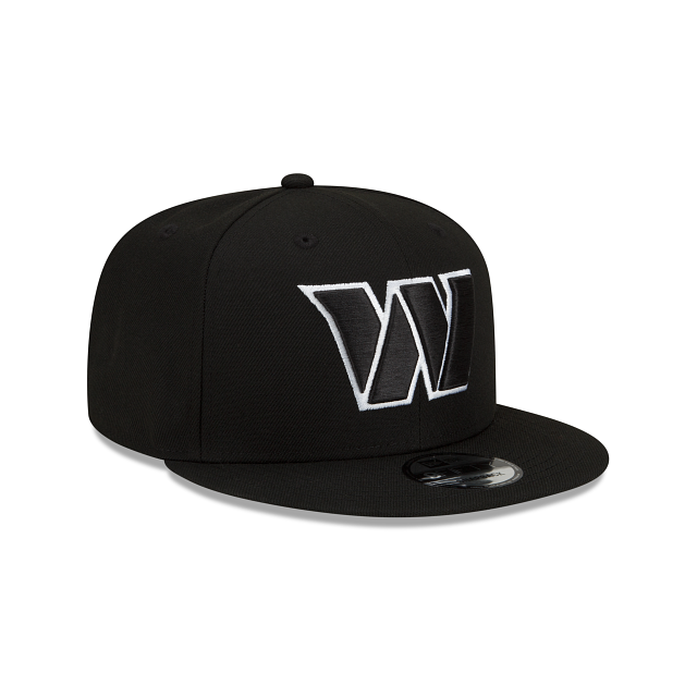 Washington Commanders Black on White 9Fifty Snapback