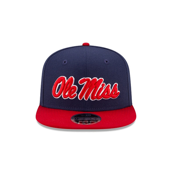 Ole Miss Rebels College Team Color 9Fifty Snapback