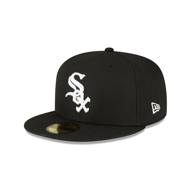 Chicago White Sox Black White 2003 All Star Game Side Patch 59Fifty Fitted