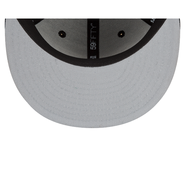 Washington Commanders NFL Black on White 59Fifty Fitted