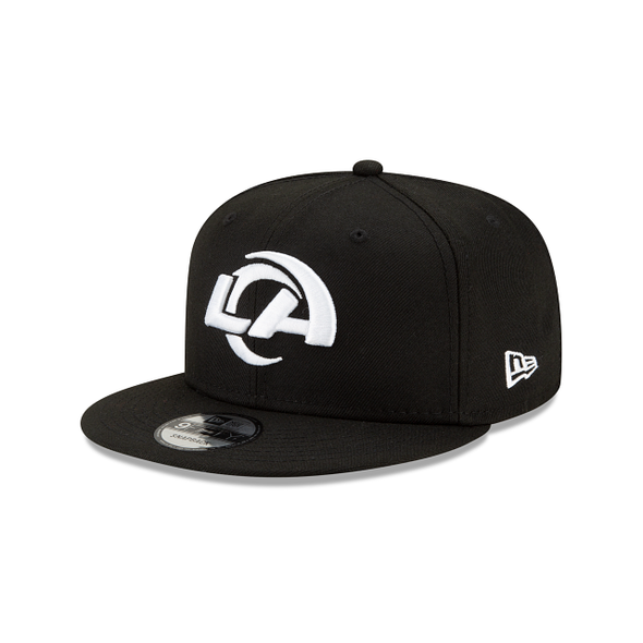 Los Angeles Rams Black On White NFL 9Fifty Snapback