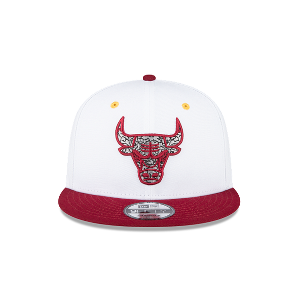 Chicago Bulls 6X Champions White Red 9Fifty Snapback