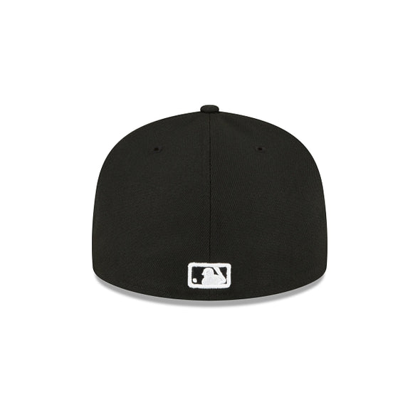 Los Angeles Dodgers Black White 1980 ASG Side Patch 59Fifty Fitted