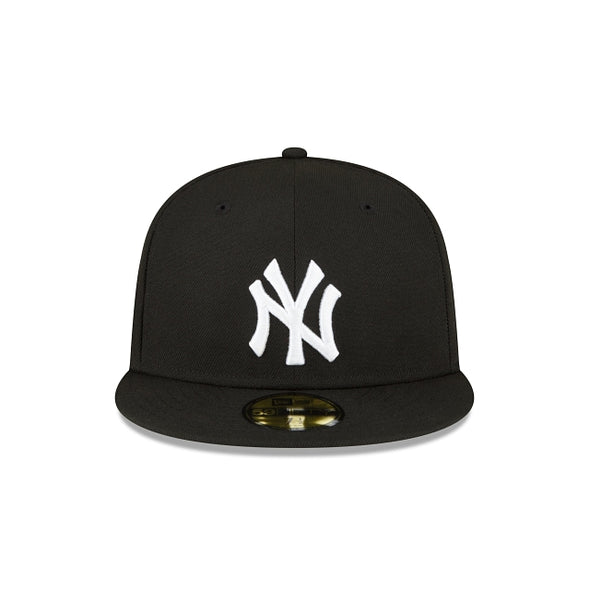 New York Yankees Black White 1998 WS Side Patch 59Fifty Fitted