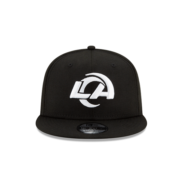 Los Angeles Rams Black On White NFL 9Fifty Snapback