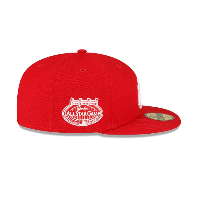 New York Yankees Scarlet Red White ASG Side Patch 59Fifty Fitted